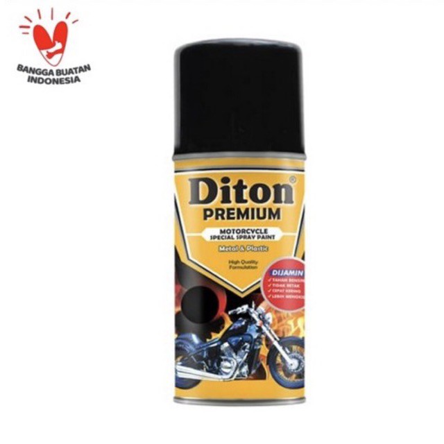 Cat Semprot Diton Premium 400cc Clear Semi Doff 9129