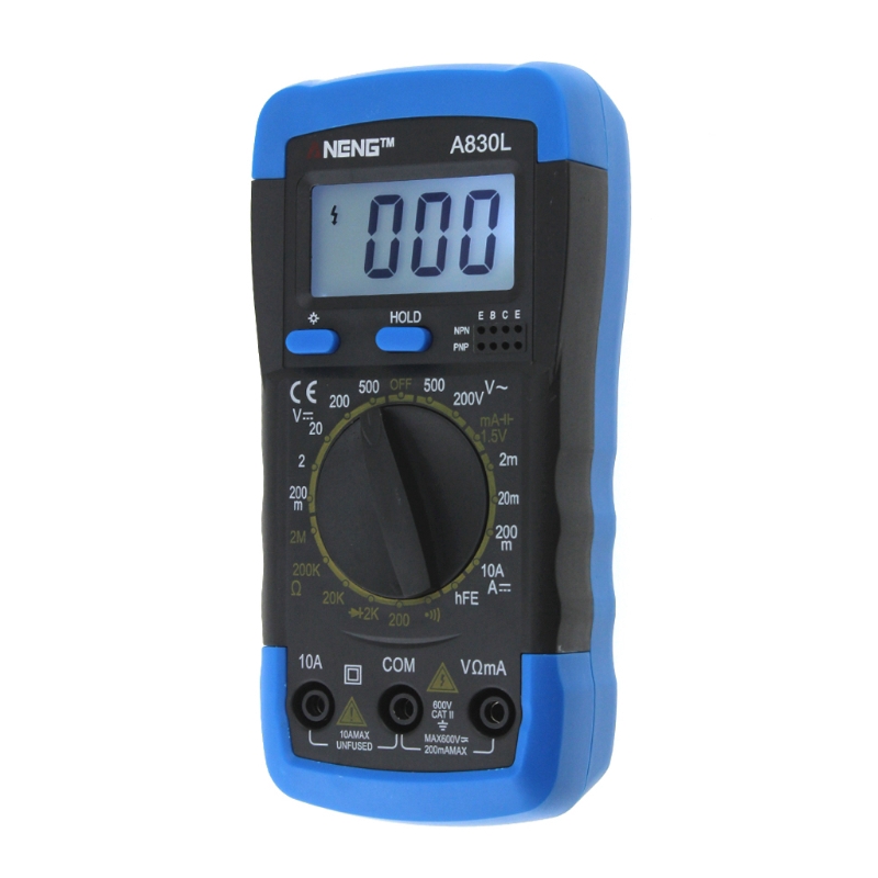 CRE AUS ANENG A830L Multimeter Digital LCD DC AC Voltage Diode freguency