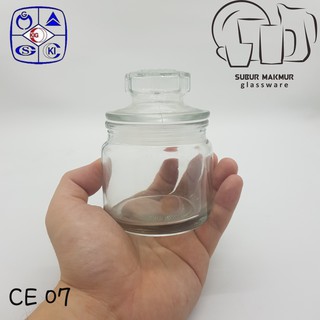 Toples Permen Souvenir Kaca Kedaung  CE 07 Candy Jar 