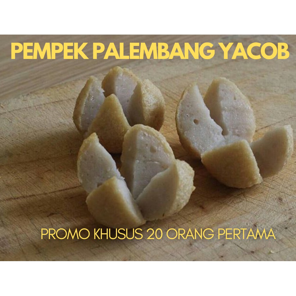 

Pempek Palembang | Pempek Paket 20pcs | Empek-empek Palembang