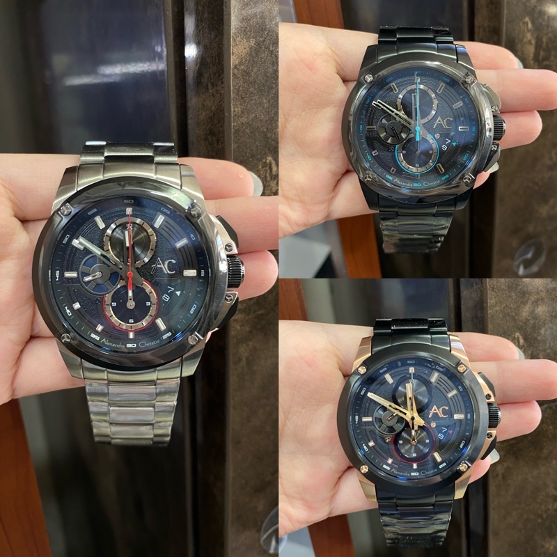 JAM TANGAN PRIA ALEXANDRE CHRISTIE AC9602 AC 9602 MC