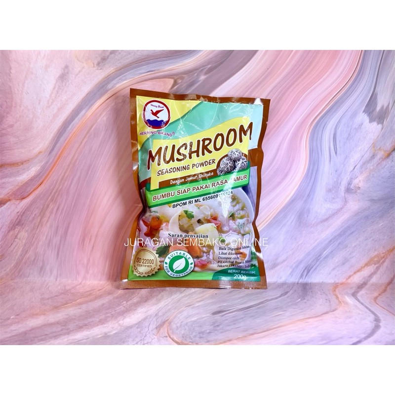 

(JSO) Herring Brand Kaldu Jamur 200 gr / mushroom seasoning / penyedap rasa jamur