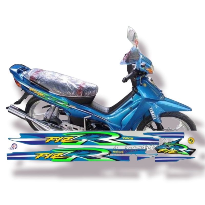 Sticker striping motor yamaha fiz r bc 3 biru copy original STRIPING FIZ R BC3 BIRU COPY ORIGINAL pr
