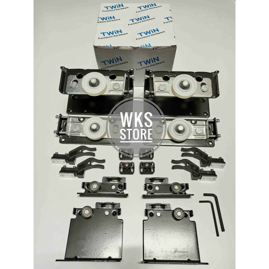 Roda Pintu Sliding / Geser YIMING TWiN WRD 3 Pintu