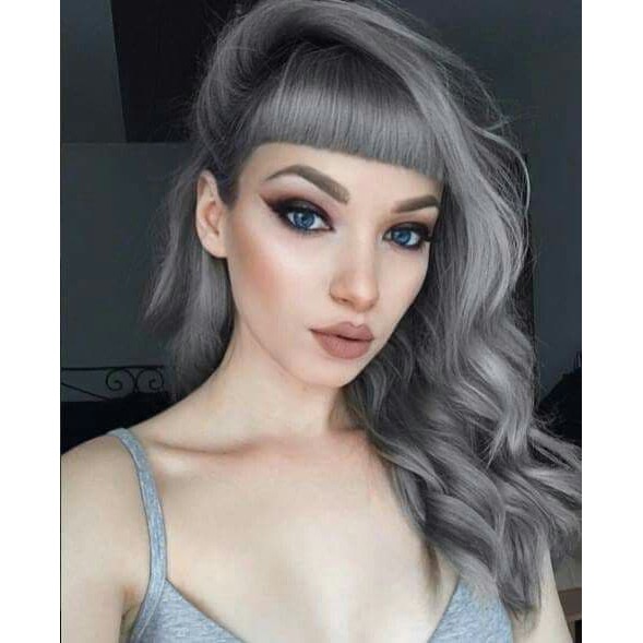 COLORE FRESCO STEEL GRAY CAT RAMBUT ABU ABU BAHAN DASAR AIR TANPA TAMBAHAN DEVELOPER