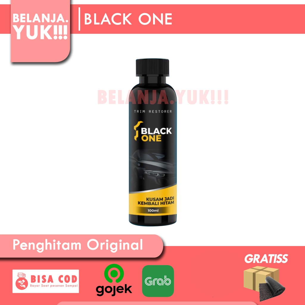 Black One (ORIGINAL BAYAR COD) Penghitam kendaraan Original