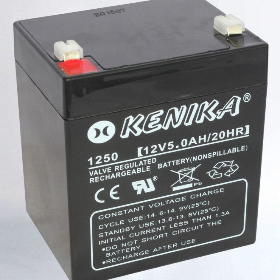 Battery UPS KENIKA 1250 12V 5ah - Baterai UPS Kenika 12V5.0AH/20HR