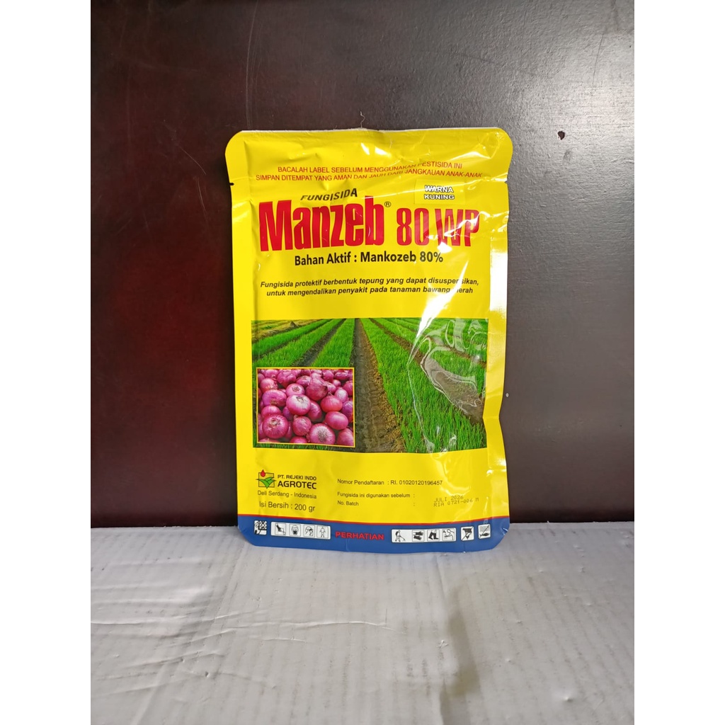 FUNGISIDA MANZEB KUNING 80WP 200GR