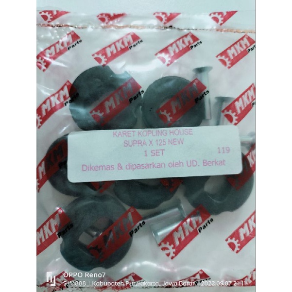 karet kopling house supra x 125 new