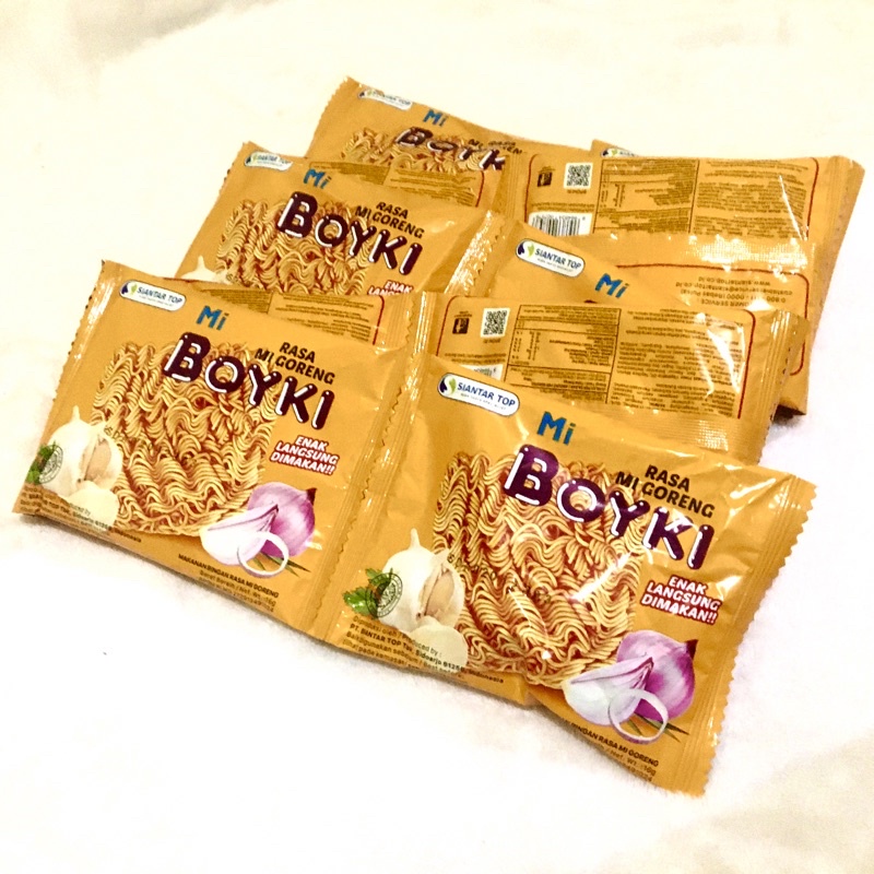 

Gibby and Gin Mie kriuk Mie BOYKI mie snack Mie jadul mie rasa mie goreng (FREE PACKING KARDUS)