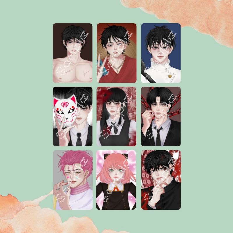 (VOL. 3) Anime Photocard (PC) | Photocard Anime