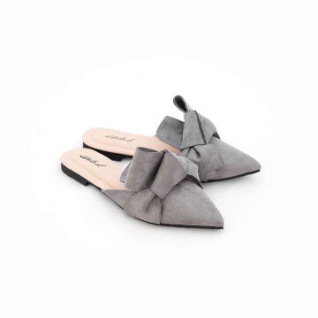 Ittaherl Jackie Mules Holiday Grey 40