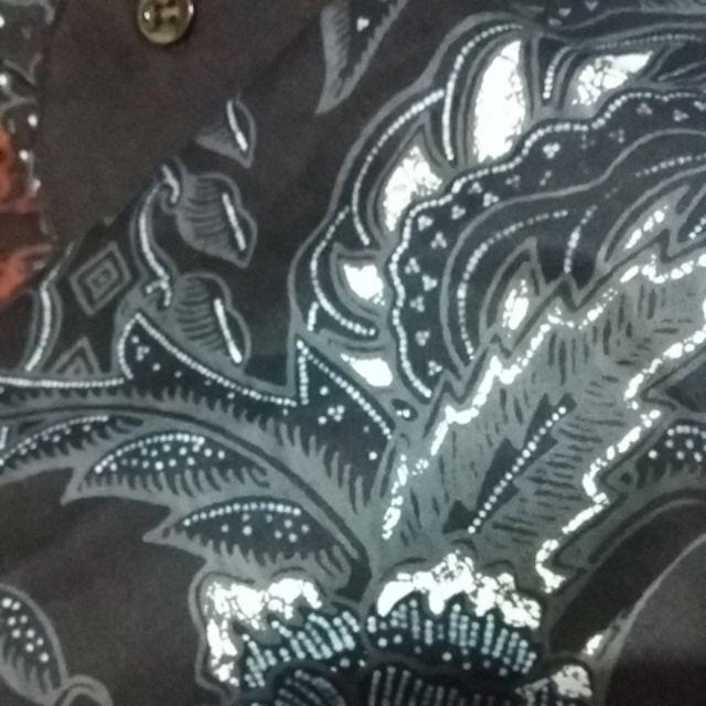 Manuk Peksi Lawasan Kemeja Batik Pria Katun Sragenan Full Furing