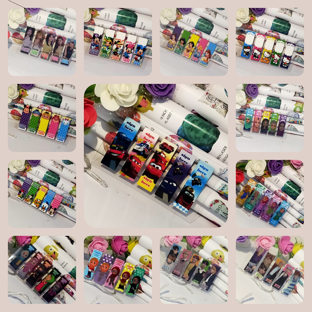 

Sticky Note Plastik Karakter Non Merk ( Kode 5803 )