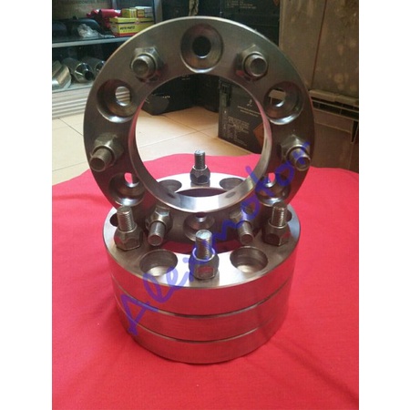 Adaptor velg roda spacer spicer 3 cm H6 x 139.7 hardtop fortuner  pajero double cabin nissan terano