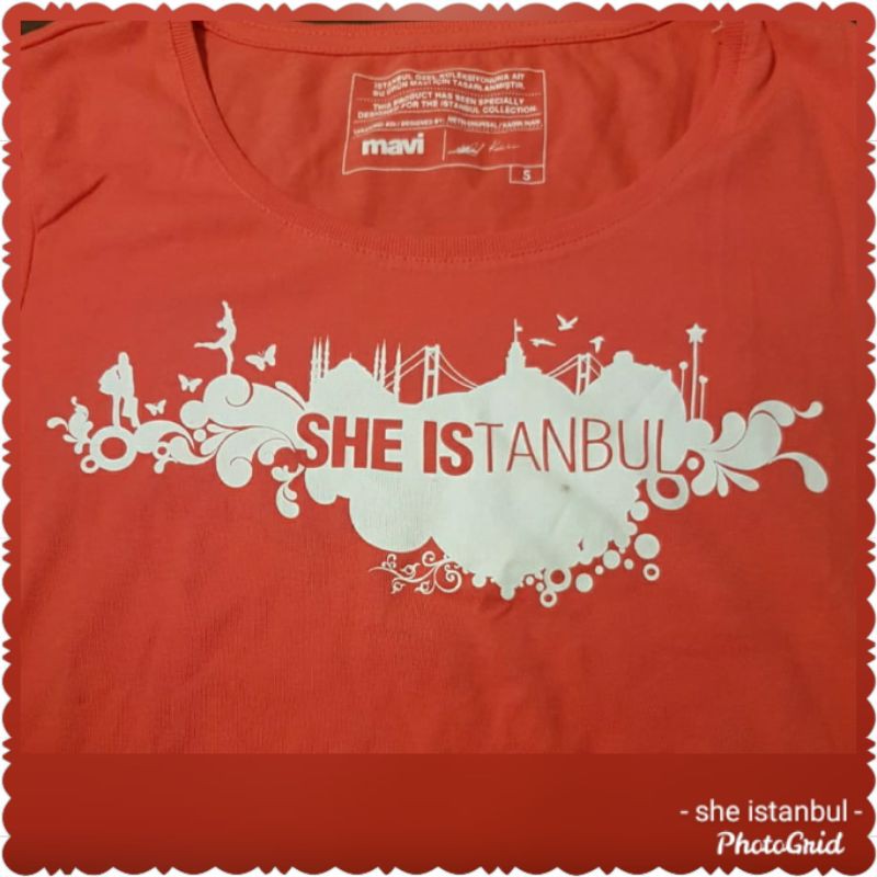 Kaos perempuan oleh-oleh Turki Istanbul Efesus