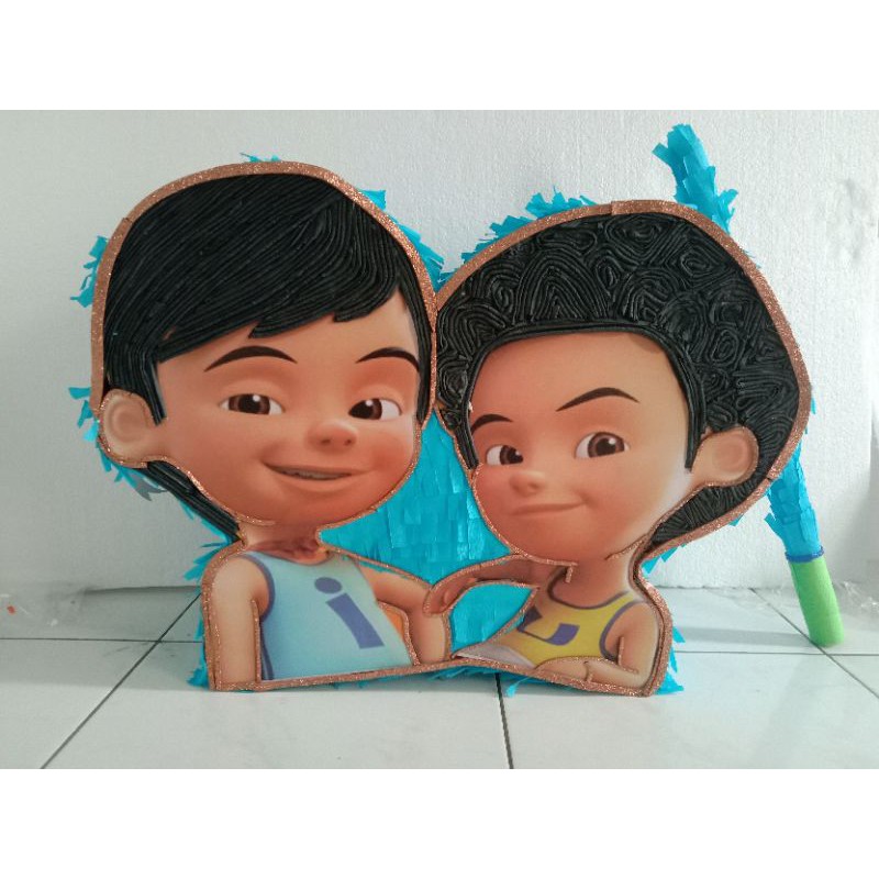 

pinata karakter 2d ipin upin
