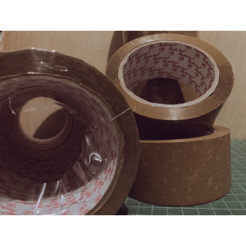 Lakban Cokelat / Bening Bodhi Tape