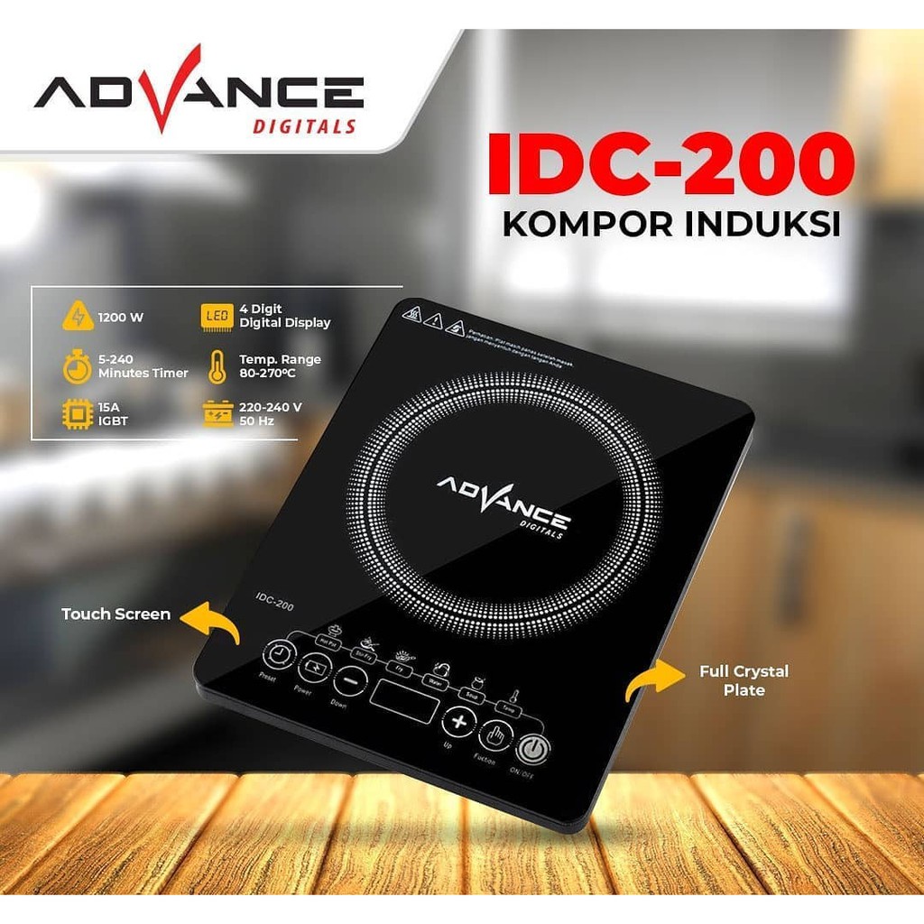 Kompor Listrik Advance IDC 200