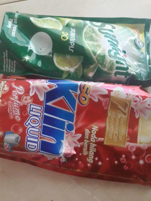 Sunlight Jeruk Nipis 100 755 Ml Cairan Pencuci Piring Refill