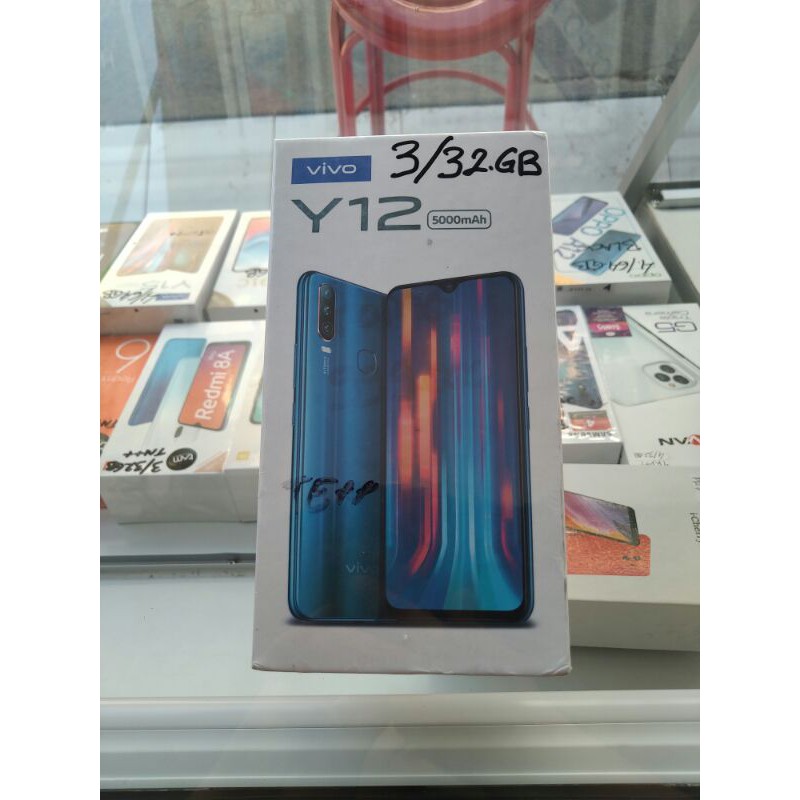 Promo Hp Vivo Y12 3/32gb New Garansi Resmi 1 Tahun