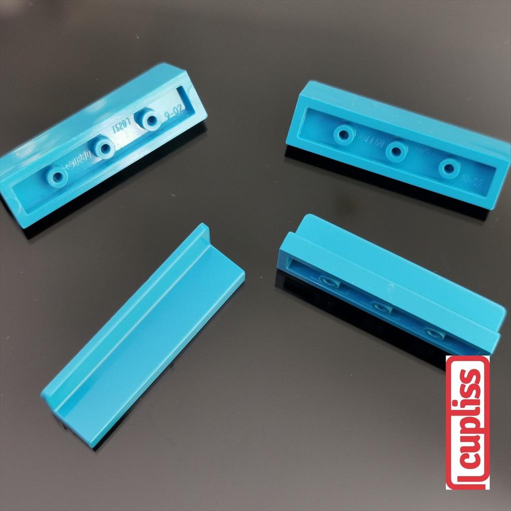 x1 LEGO Parts 6092667 Wall  Element 1x4x1 Abs Panel Dark Azure