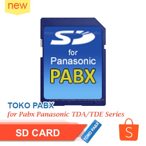 SD Card Memory Card Pabx Panasonic KX-TDA TDE SERIES