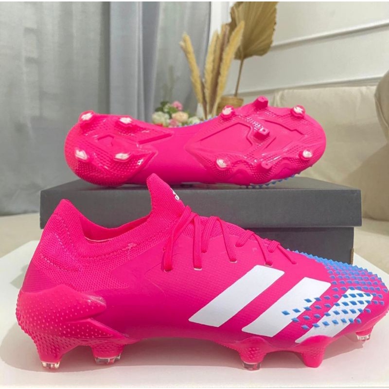 Sepatu Bola Adidas Predator 20.1 Pink FG