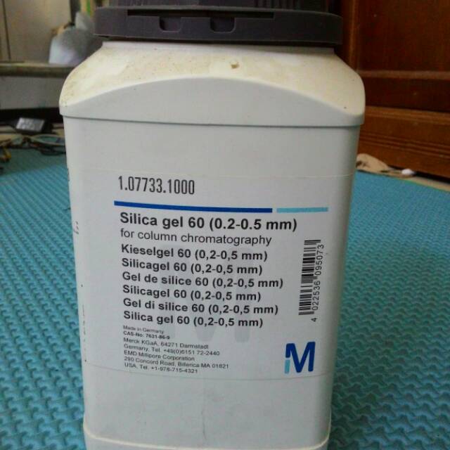 Silika gel/ silica gel G 60 F kromatografi kolom Shopee Indonesia