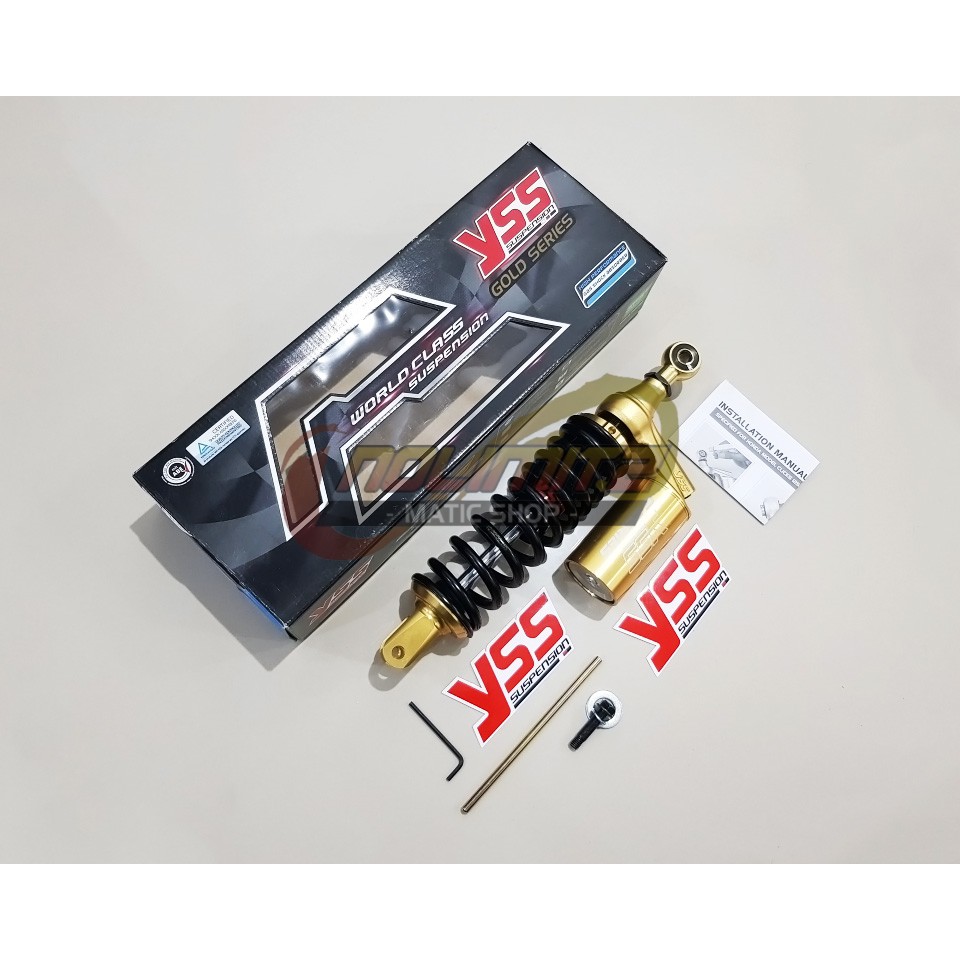 Shock YSS G Plus Smooth 4G Gold Series 330mm Honda Click Vario 125 150 Beat FI Scoopy FI