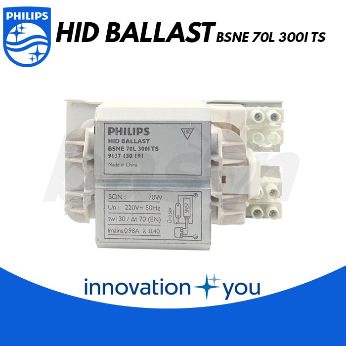 PHILIPS BSN 70 L300 ITS - Ballast SON 70