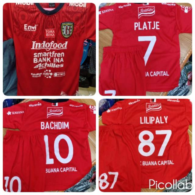 JERSEY BOLA STELAN BALI UMUR 1-3 S/D 4-6 THN