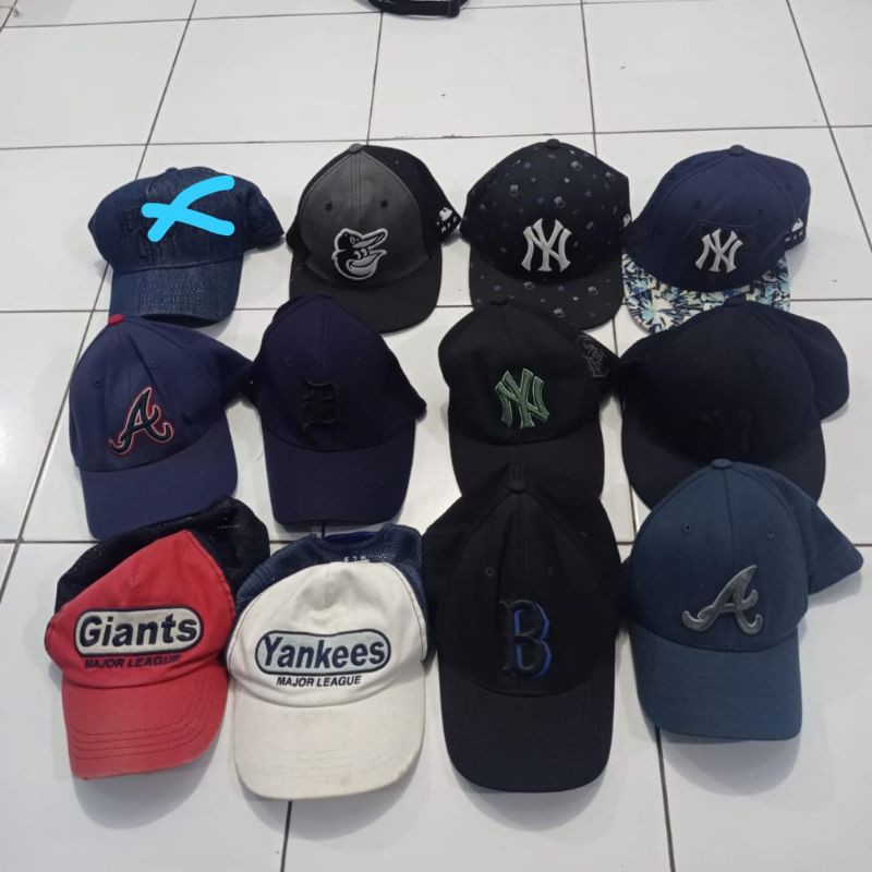 borongan topi mlb