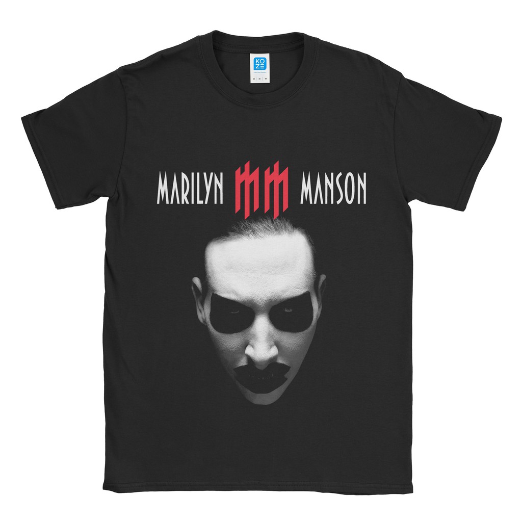 Baju Kaos Band Marilyn Manson Barble