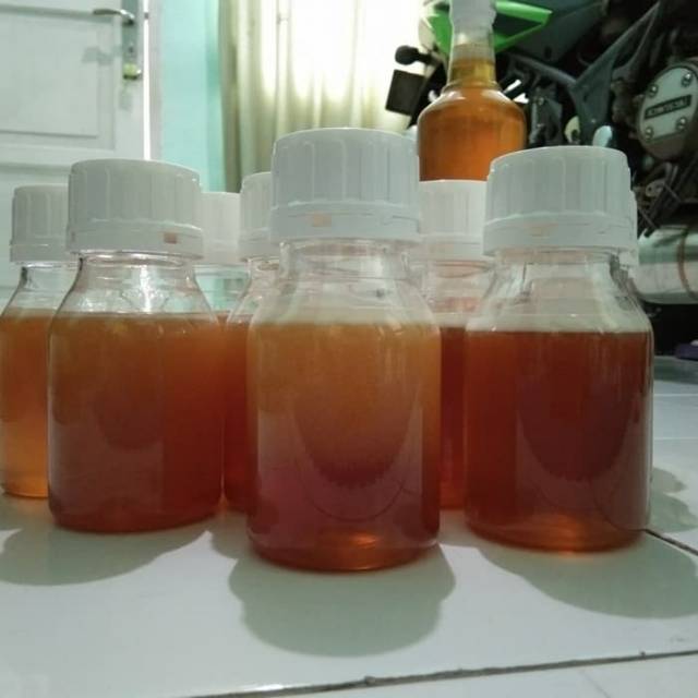

Madu asli(murni)nextar randu 250ml(340gram)