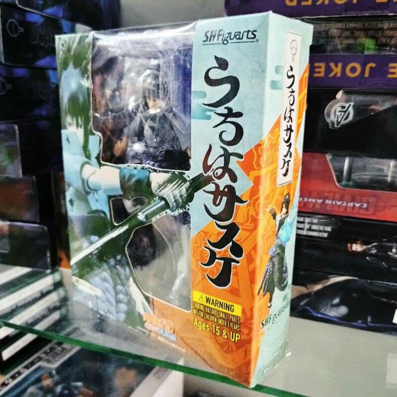 mainan figureuchiha sasuke
naruto series
recast shf bandai