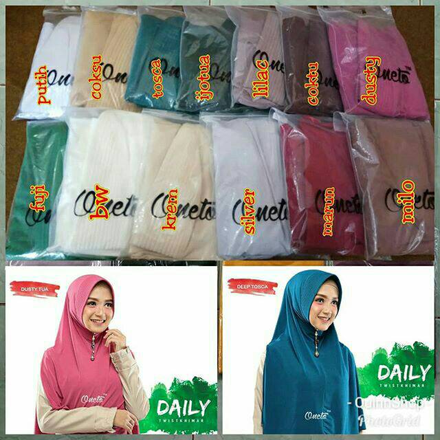 Daily hijab oneto