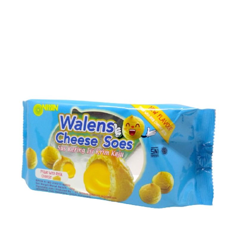 

Nissin Walens Soes Cheese 100 gr AYES TOSERBA