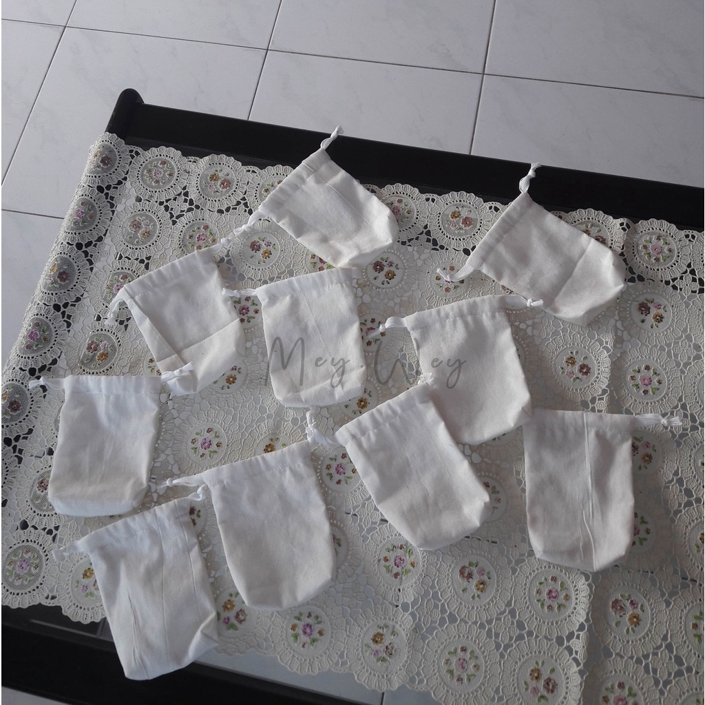 Pouch Belacu Serut / Pouch Belacu Serut Polos / Pouch Serut Belacu / Pouch / Tas Serut / Tas Souveni