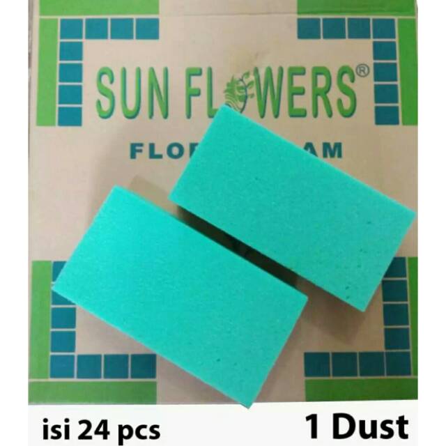 SPONS / BUSA bunga 1 Dus, savana / aspac oasis/ Foam Kering