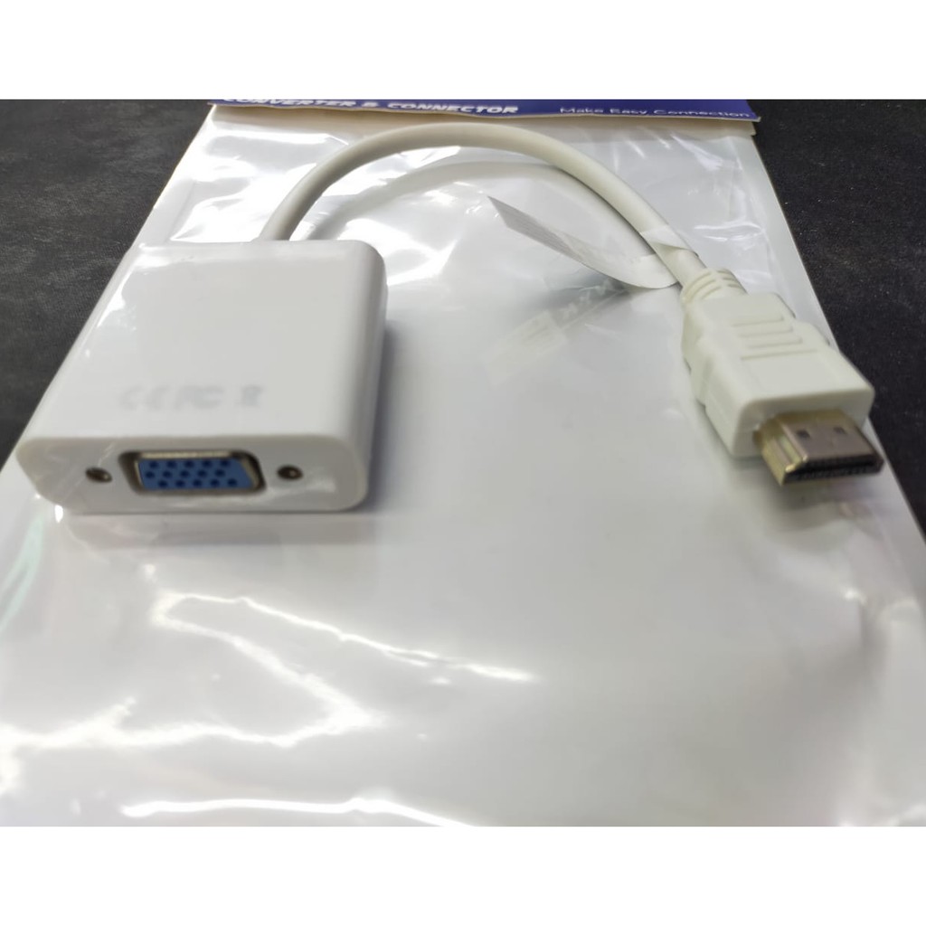 Jual Converter Cable Kabel Converter Hdmi To Vga Nyk Original