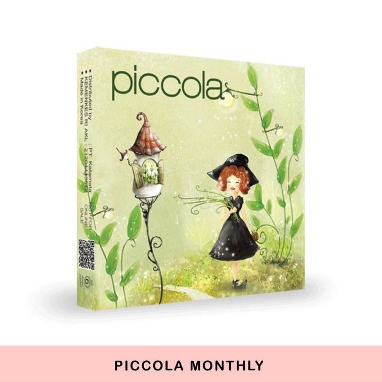 Softlens X2 Piccola / soflens warna bulanan piccola / softlens warna minus picola / Soflens minus