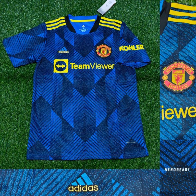 JERSEY BOLA MANCHESTER UNITED 3RD 2021/2022 GRADE ORI