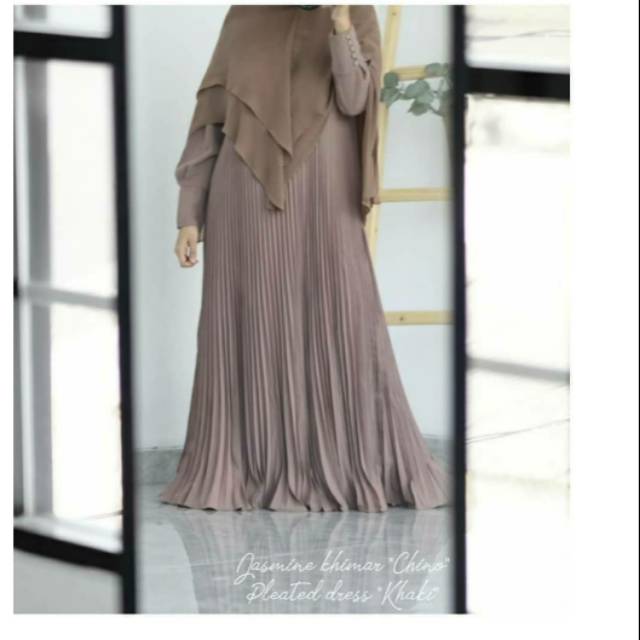 Pleated Dress by Bellaluna