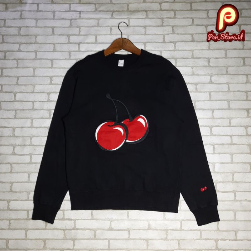 crewneck sweater Kirsh cherry original