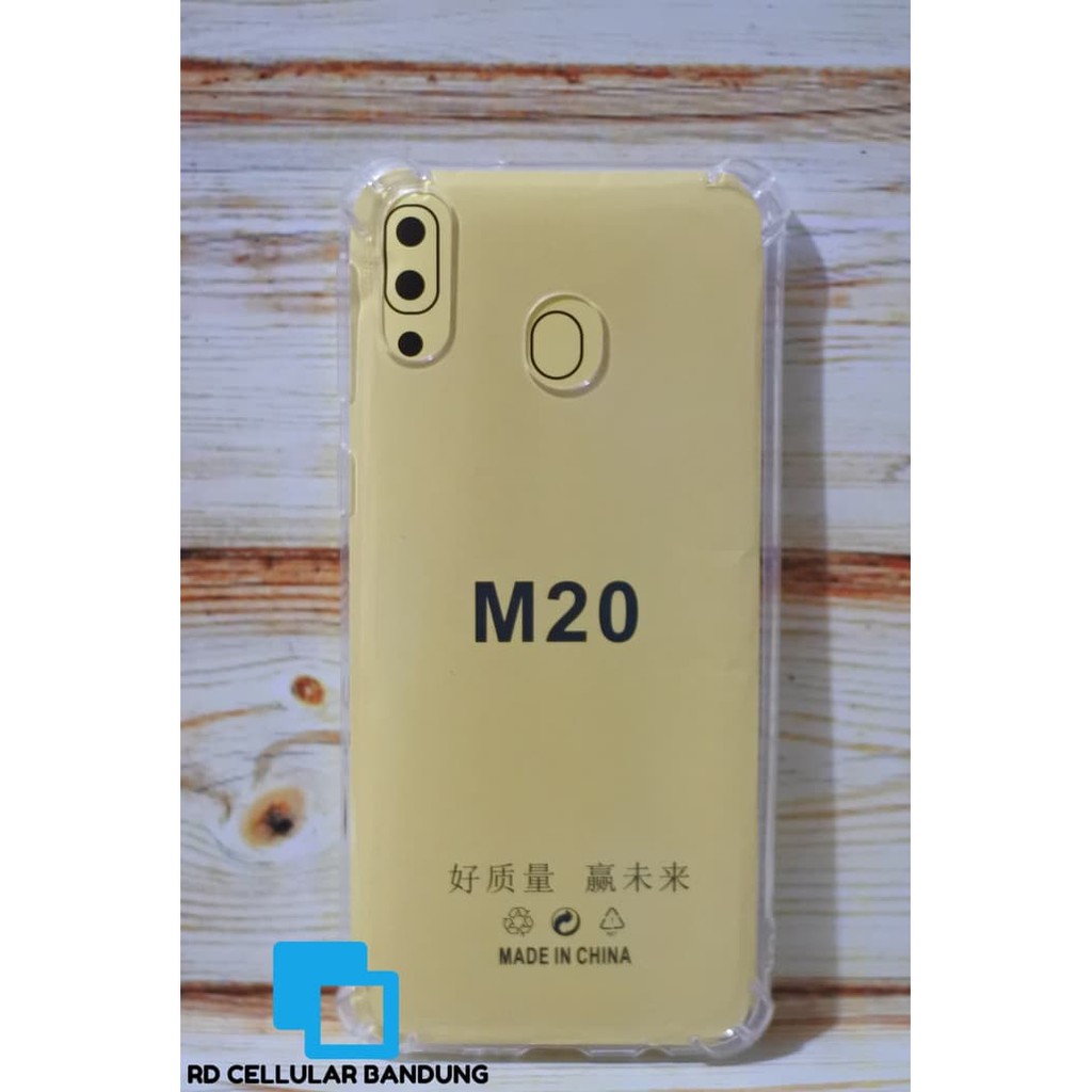 SoftCase AntiCrack Samsung m20 Soft Case Anti Crack Casing Silikon