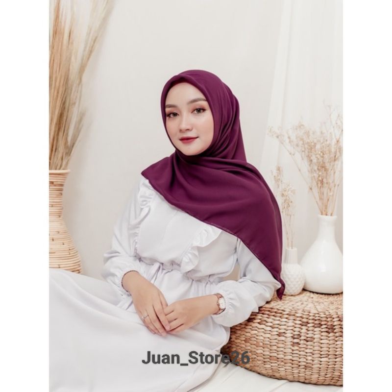 Segiempat Belle Square Hijab segiempat Bella square premium