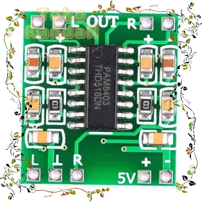 Kit Ampli Mini Pam8403 super mini class D amplifier Pam 8403