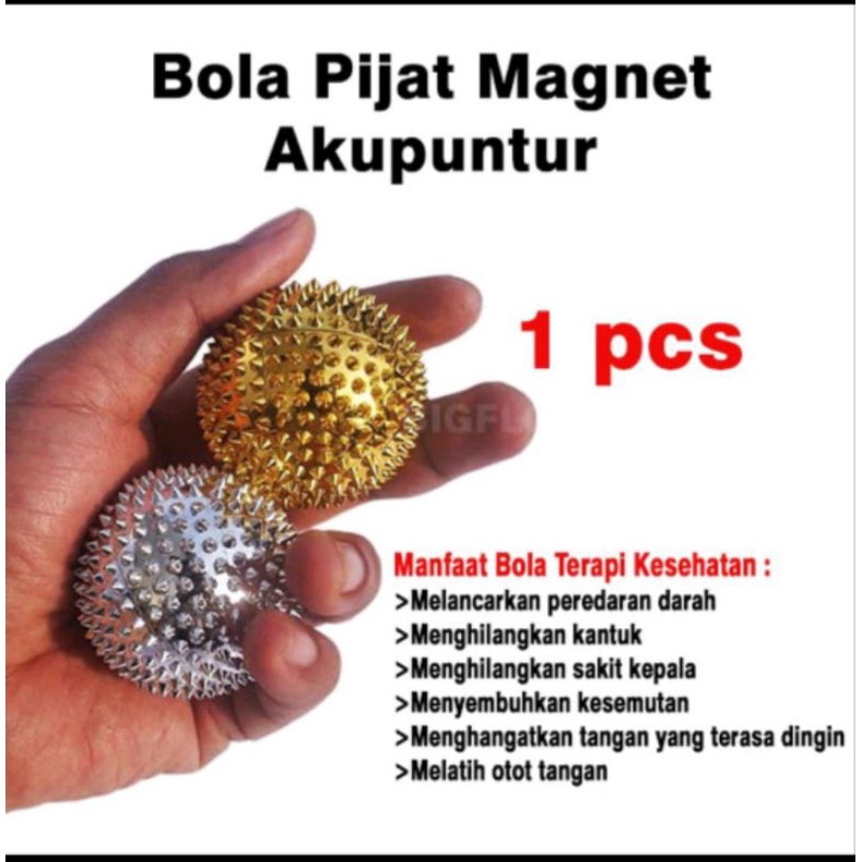 Bola Duri Besar / Bola Terapi Magnet