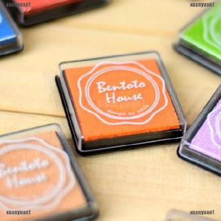 Xyid 20Pcs Bantalan Tinta Cap Karet Warna Warni DIY untuk Xyid 20Pcs Bantalan Tinta Cap Karet Warna Warni DIY untuk